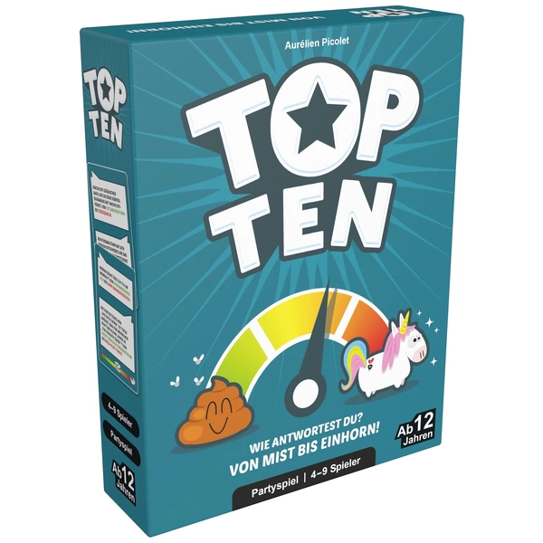 Asmodee COGD0008 Top Ten Asmodee COGD0008 Top Ten