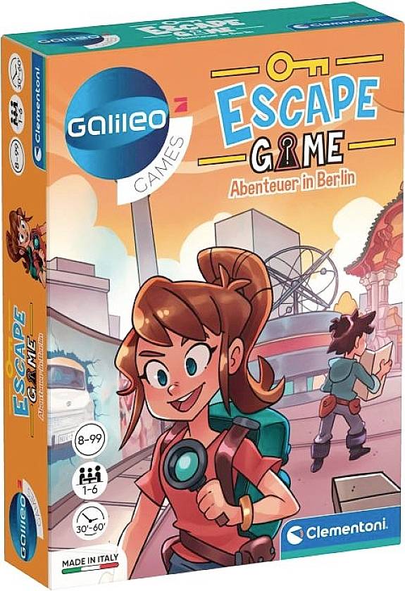 Clementoni 59270 Clementoni Galileo - Escape Game - Abenteuer in Berlin