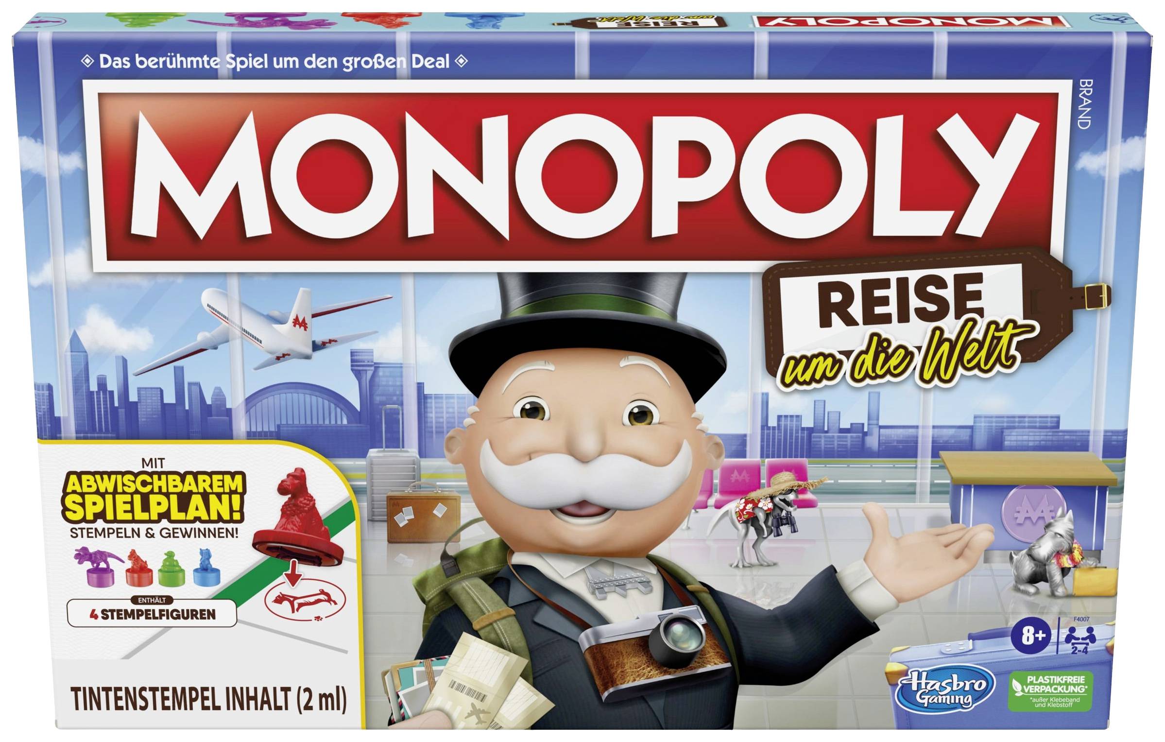 Hasbro Monopoly Reise um die Welt F4007100