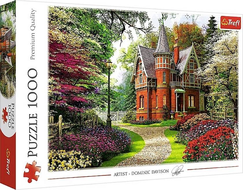 Trefl 10355 Puzzle 1000 Teile - Viktorianisches Landhaus