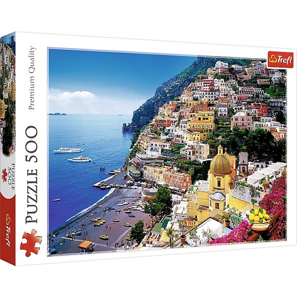 Trefl 37145 Puzzle 500 Teile - Positano, Amalfi-Küste, Italien