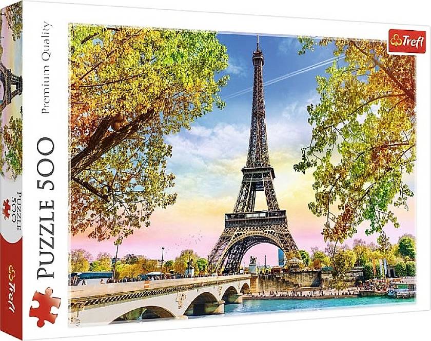 Trefl 37330 Premium Puzzle 500 Teile - Romantisches Paris