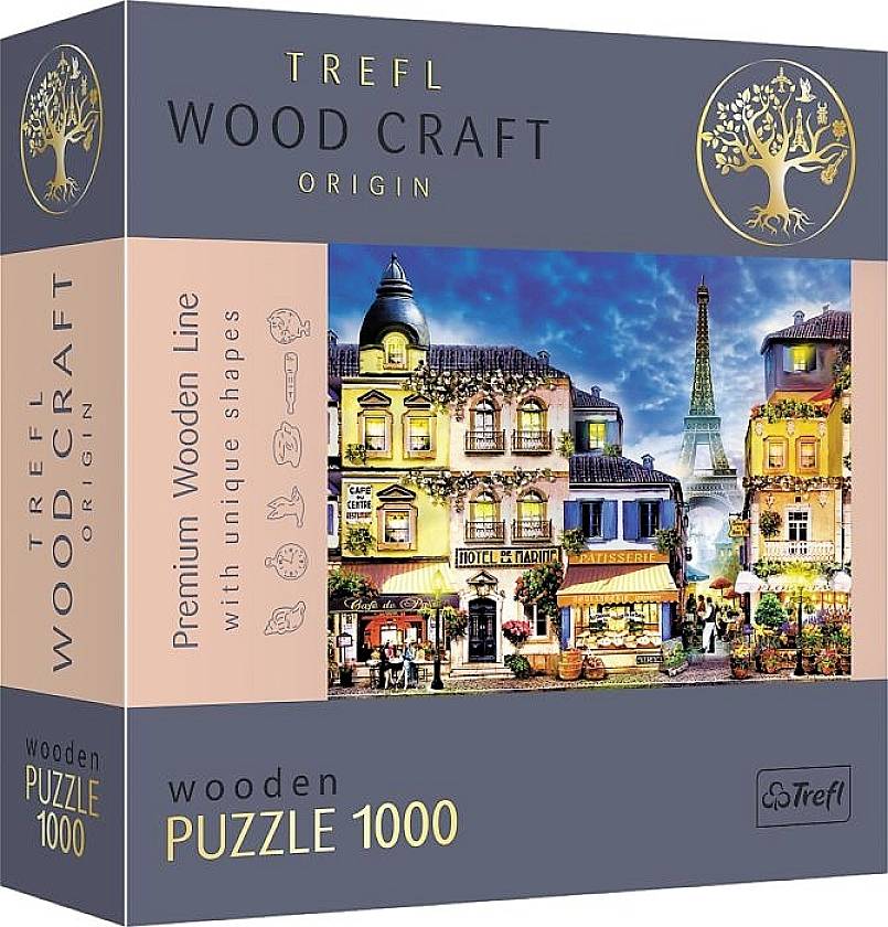 Trefl 20142 Holz Puzzle (1000 Teile) - Französische Allee