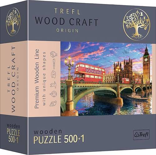 Trefl 20155 Holz Puzzle (500+1 Teile) - Westminster, London