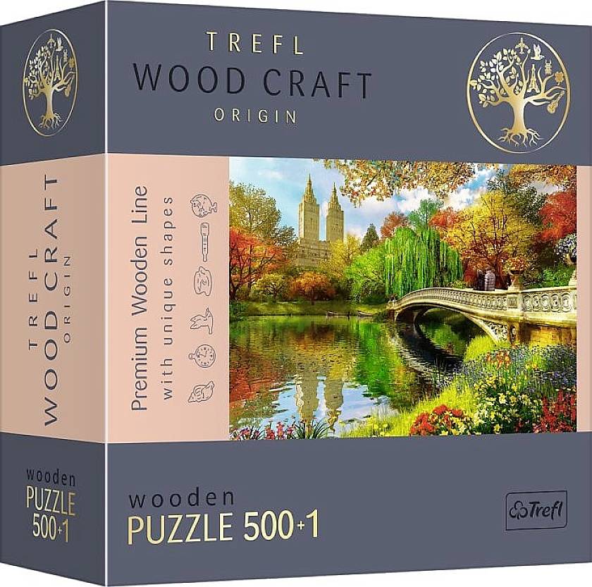 Trefl 20157 Holz Puzzle (500+1 Teile) - Central Park, New York