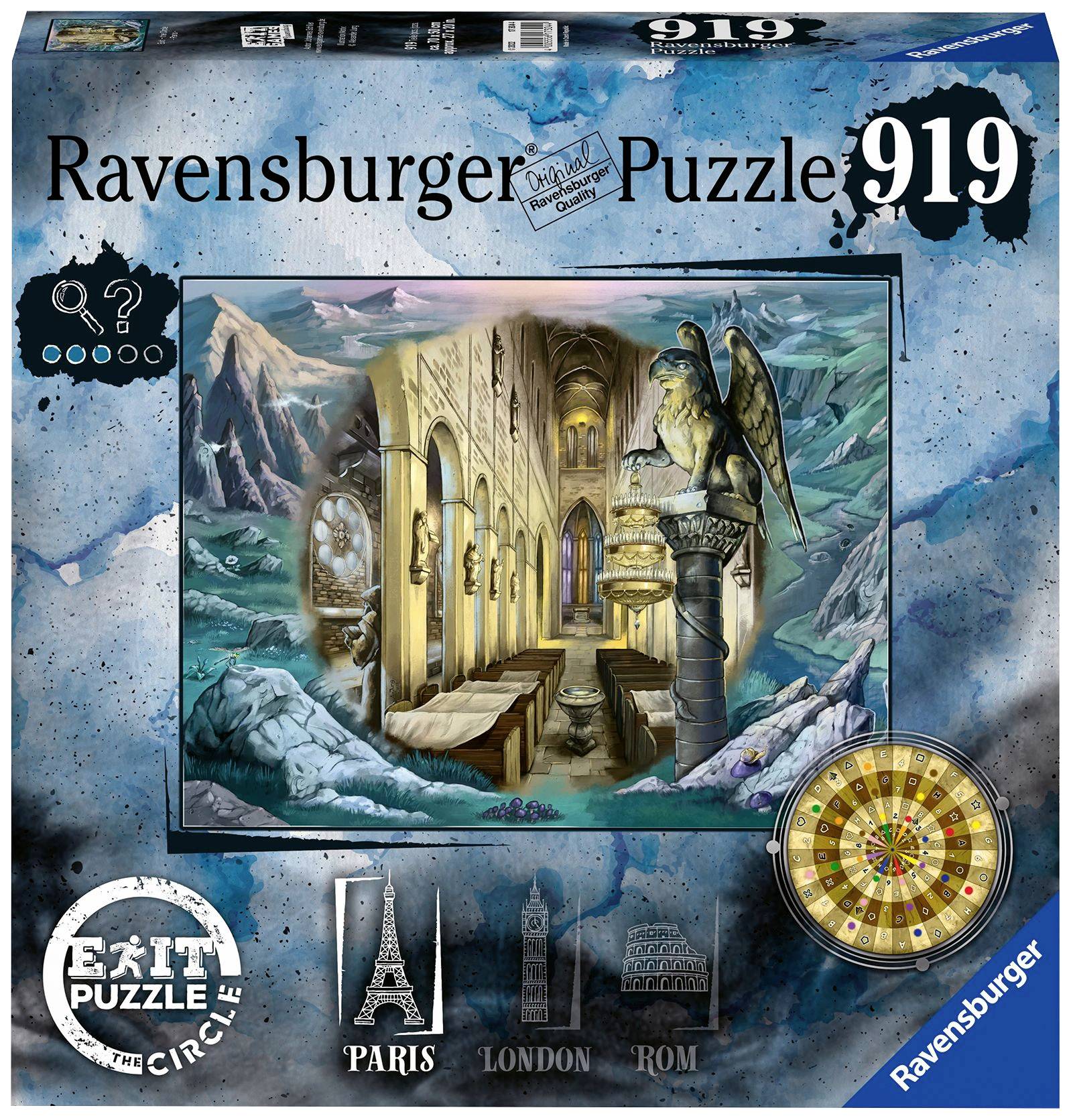 Ravensburger 17304 Exit - the Circle in Paris 945 Teile
