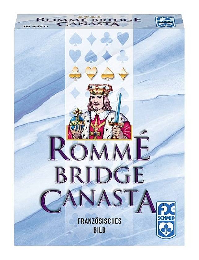 Ravensburger Ravensburger 26957 Rommé Bridge Canasta 26957 Anzahl Spieler (max.): 6