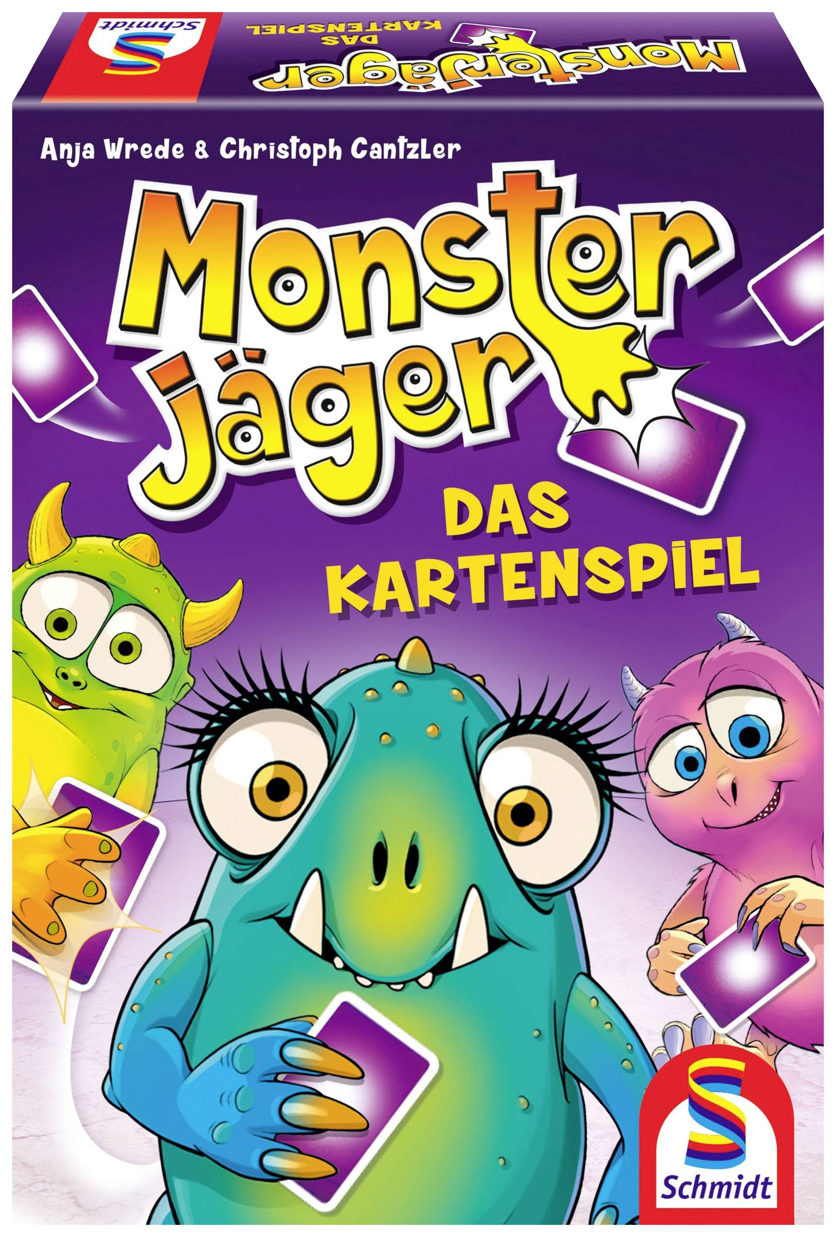 Schmidt Spiele Monsterjäger, Kartenspiel, Feinmotorik (Geschicklichkeit), 6 Jahr(e), 15 min