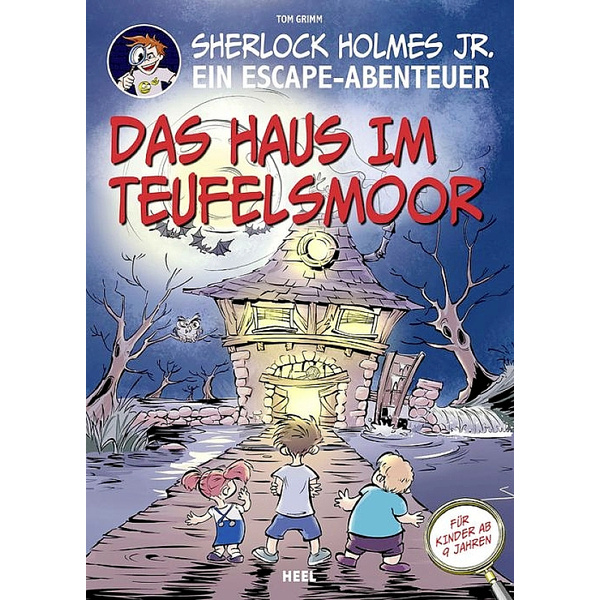 HEEL Verlag Sherlock Holmes Jr. Escape Abenteuer ISBN-Nr.=978-3-96664-128-9 Seitenanzahl: 158 Seiten