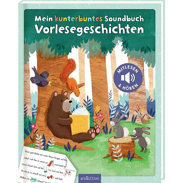 ARS Edition Kunterbuntes Soundbuch ? Vorlesegesch. ISBN-Nr.=978-3-8458-4656-9 Seitenanzahl: 16 Seiten