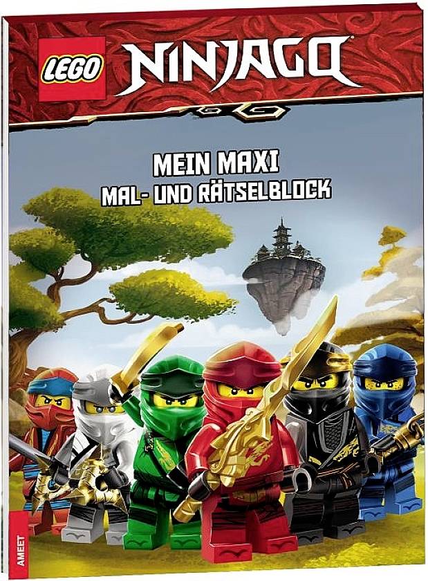 LEGO NIN - Maxi Mal- und Rätselblock