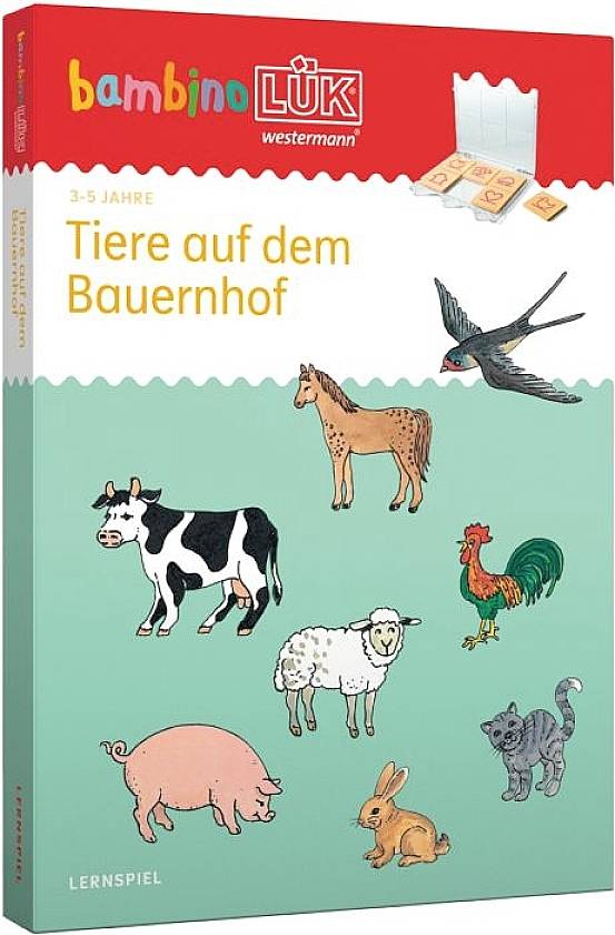 bambino LÜK-Set Tiere auf dem Bauernhof