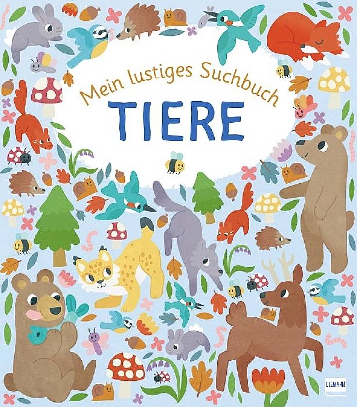 Mein lustiges Suchbuch Tiere
