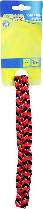 Outdoor active Gummitwist Glitzer 5 m, sortiert