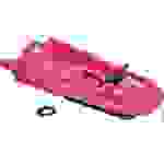 Lenkrodel Snow Flyer pink - Kunststoffschlitten