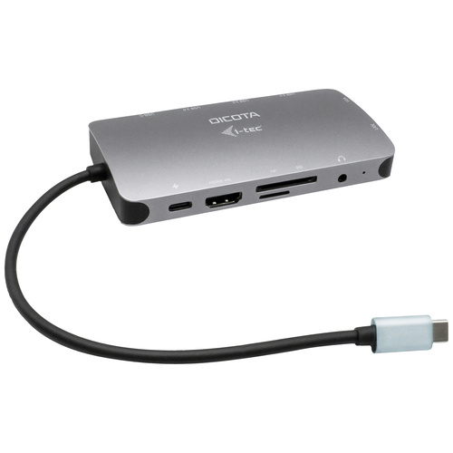 Dicota USB-C® Dockingstation D31955 Passend für Marke: Universal USB-C® Power Delivery, integriert