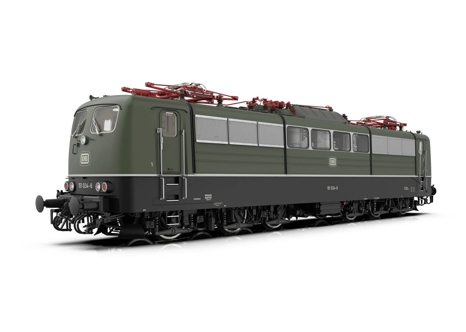 Märklin 55251 Spur 1 E-Lok BR 151 grün der DB
