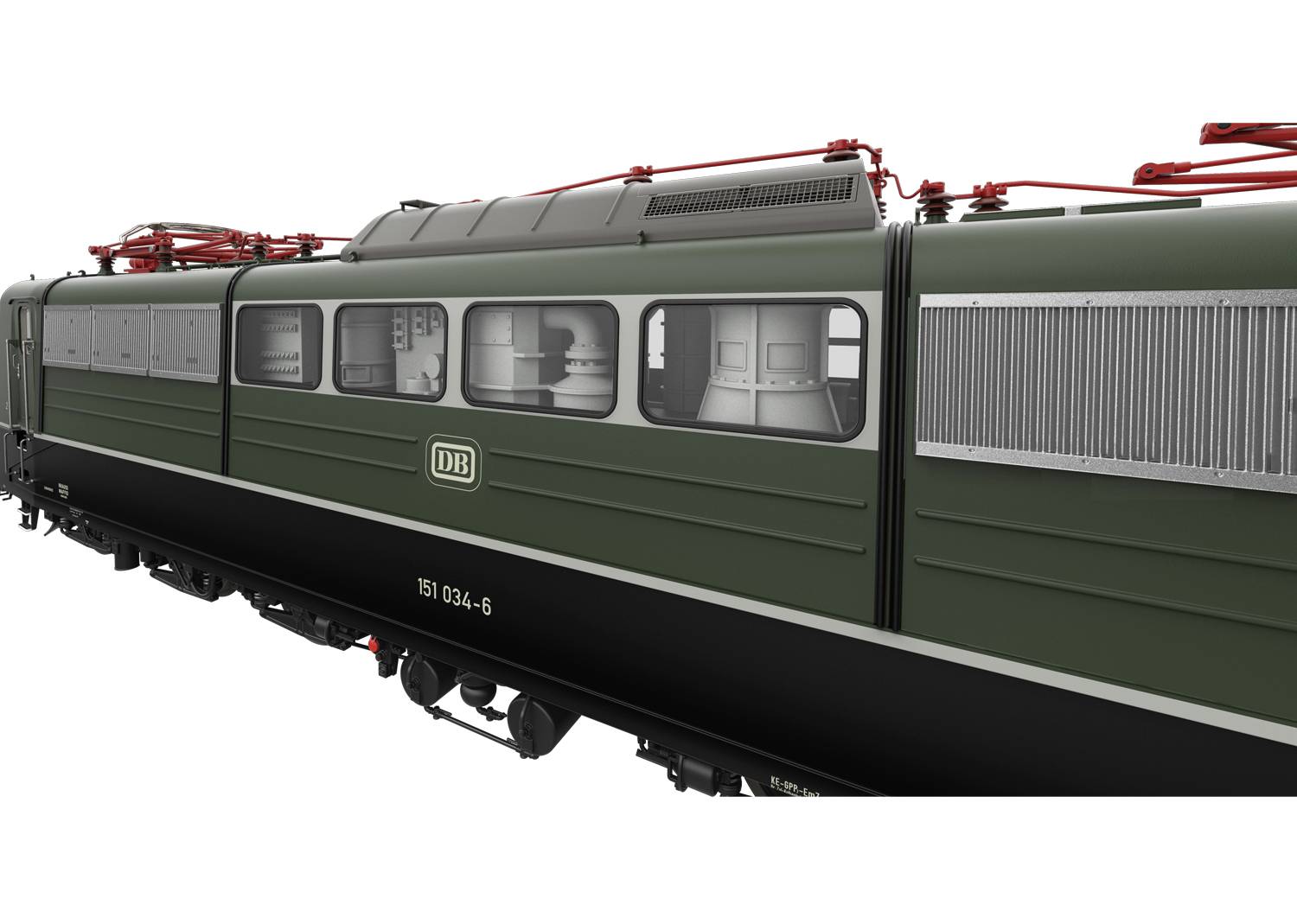 Märklin 55251 Spur 1 E-Lok BR 151 grün der DB