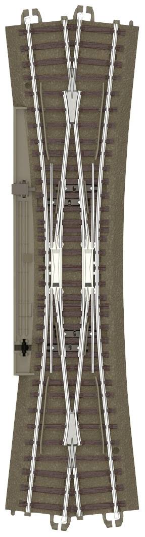H0 Märklin C-Gleis (mit Bettung) 62720 Doppelkreuzungsweiche 236.1mm 1St.
