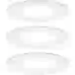 Paulmann LED-Bad-Einbauleuchte 3er Set 18W Weiß (matt) Paulmann LED-Bad-Einbauleuchte 3er Set 18W Weiß (matt)