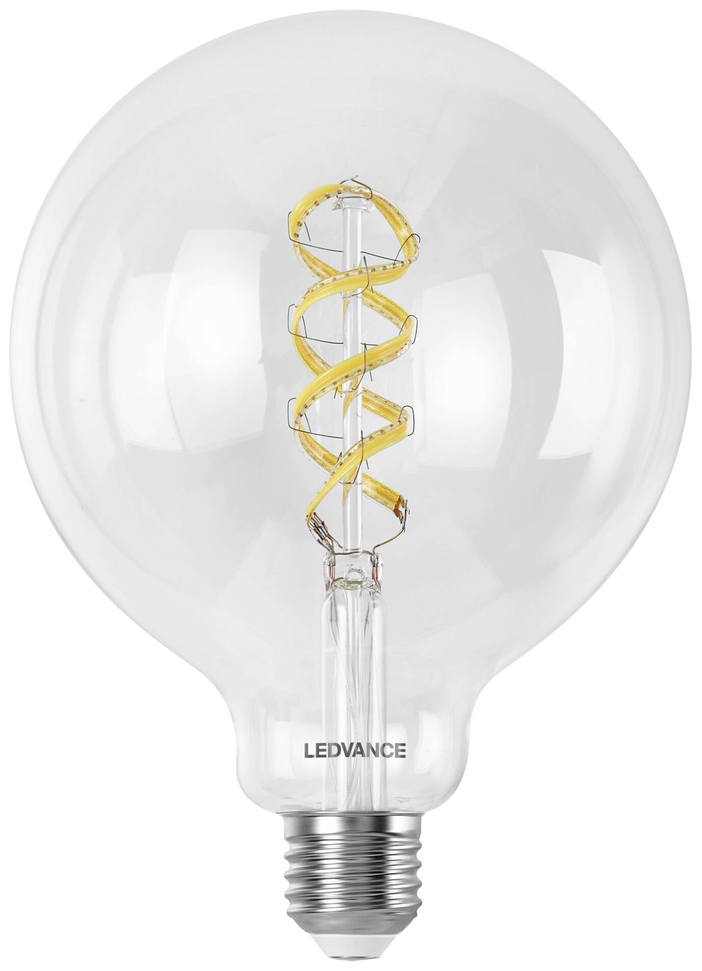 LEDVANCE 4058075777897 LED EEK F (A - G) E27 Globeform 4.8 W = 40 W Warmweiß bis Kaltweiß, RGB (Ø x H) 124 mm x 124 mm 1 St.