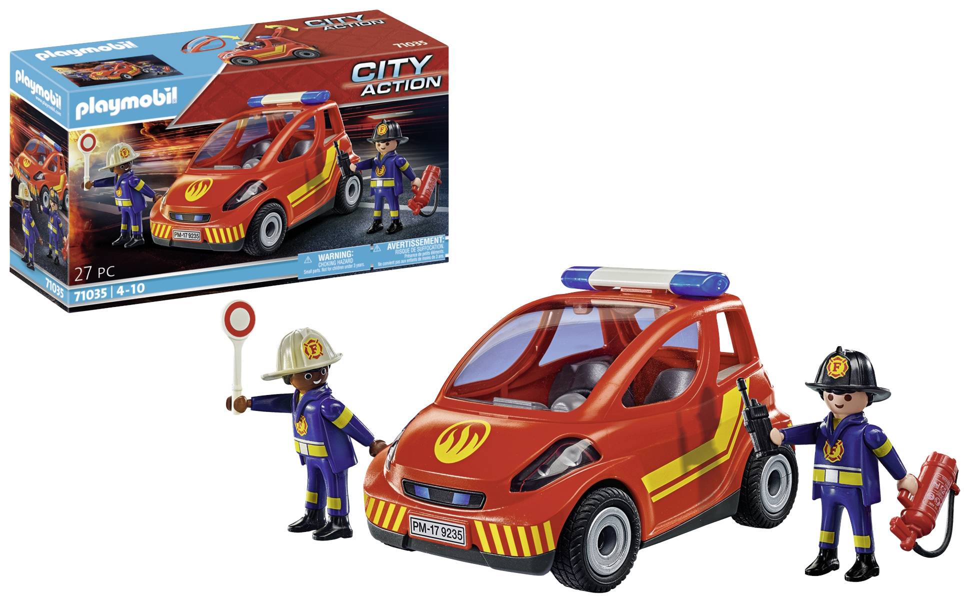 Playmobil® City Action Feuerwehr Kleinwagen 71035