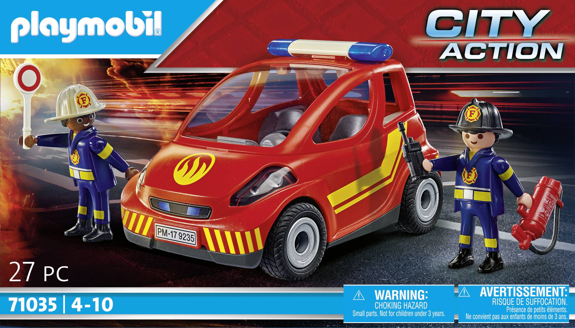 Playmobil® City Action Feuerwehr Kleinwagen 71035