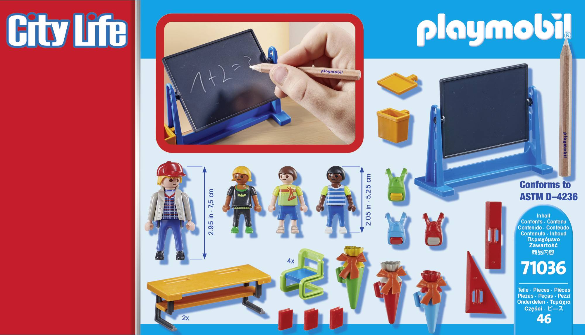 Playmobil® City Life Erster Schultag 71036