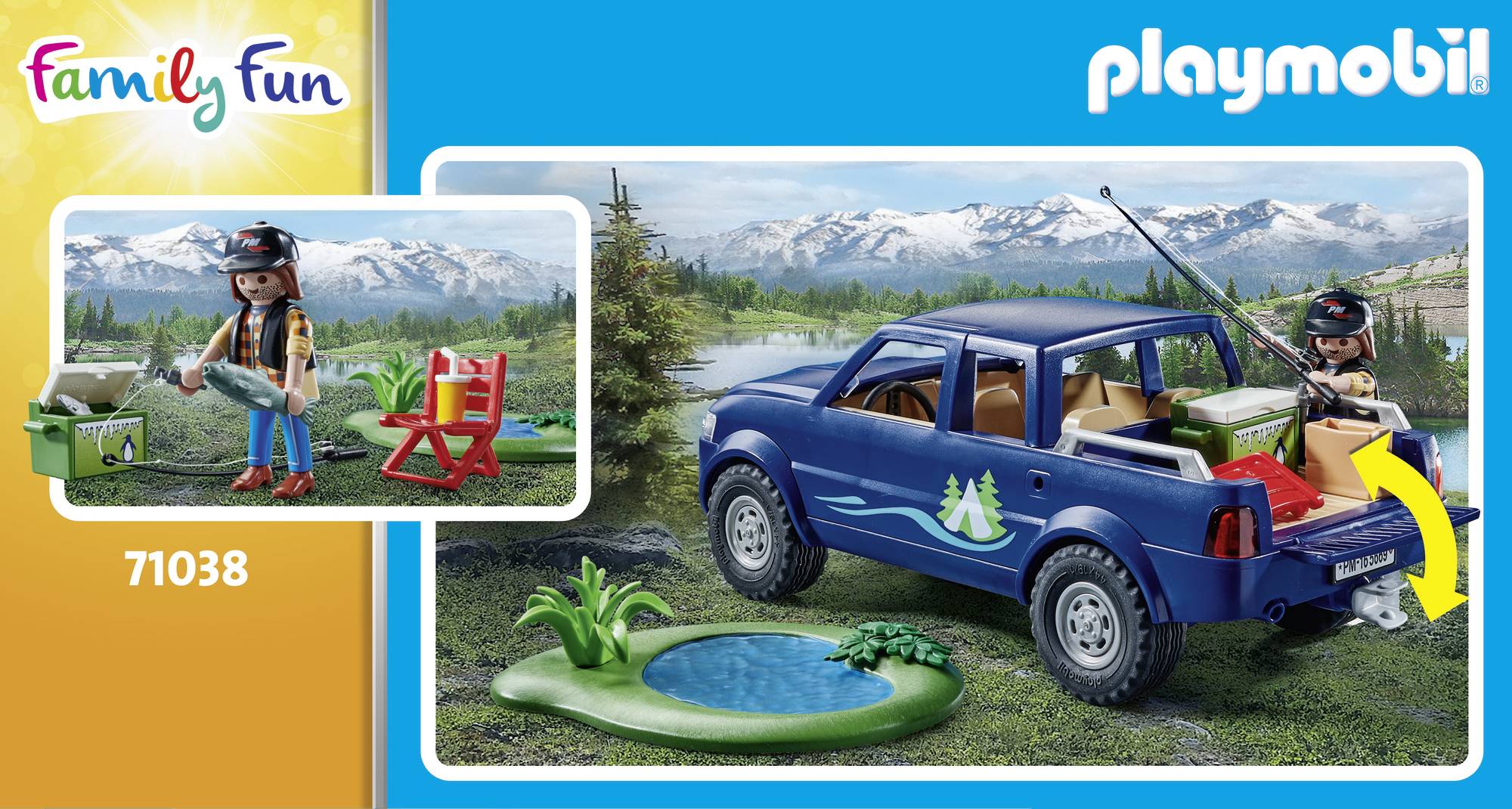 Playmobil® Family Fun Angelausflug 71038