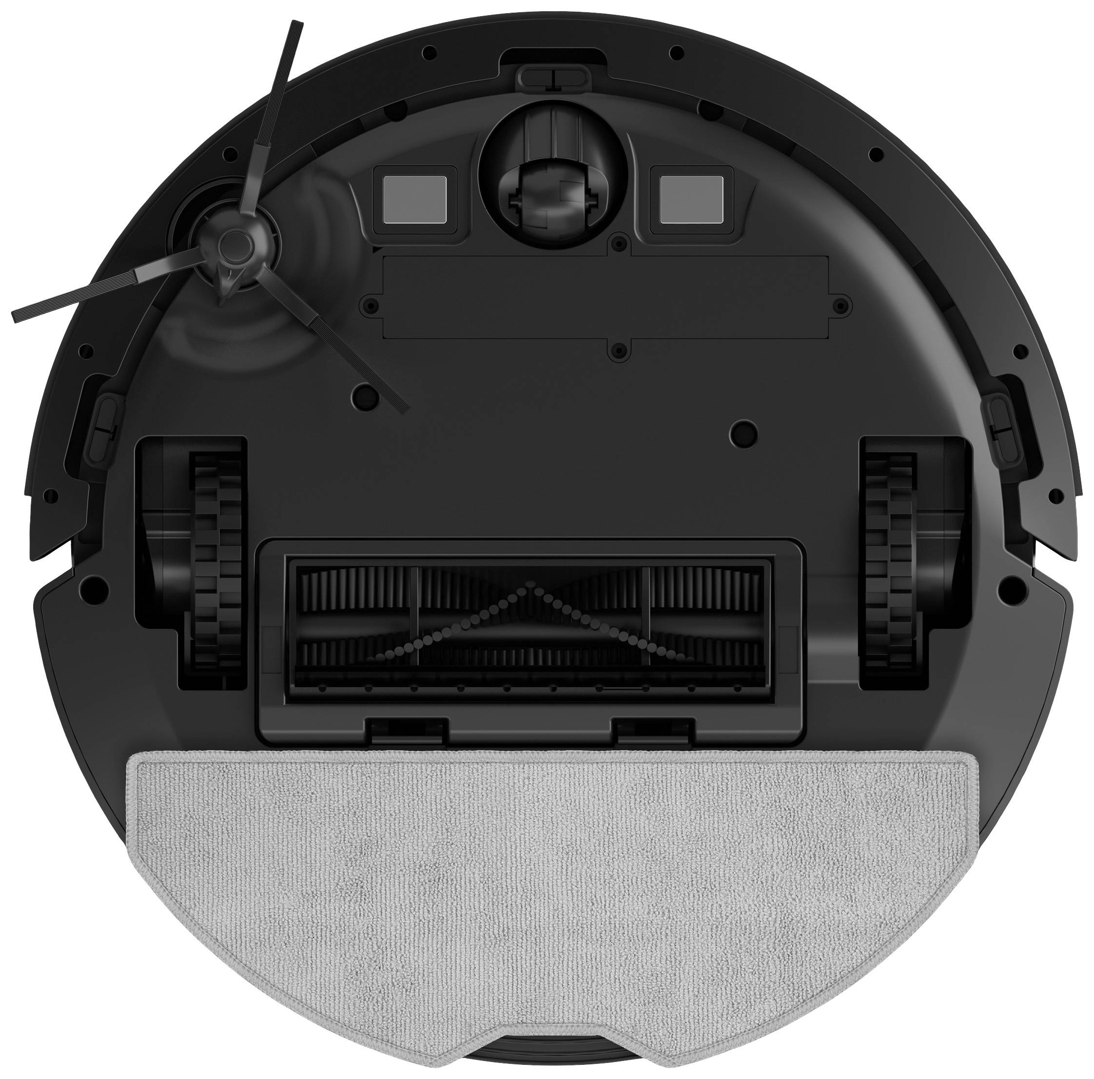 Grundig VCR 6230 Saug-und Wischroboter Schwarz mit Wischfunktion, App gesteuert