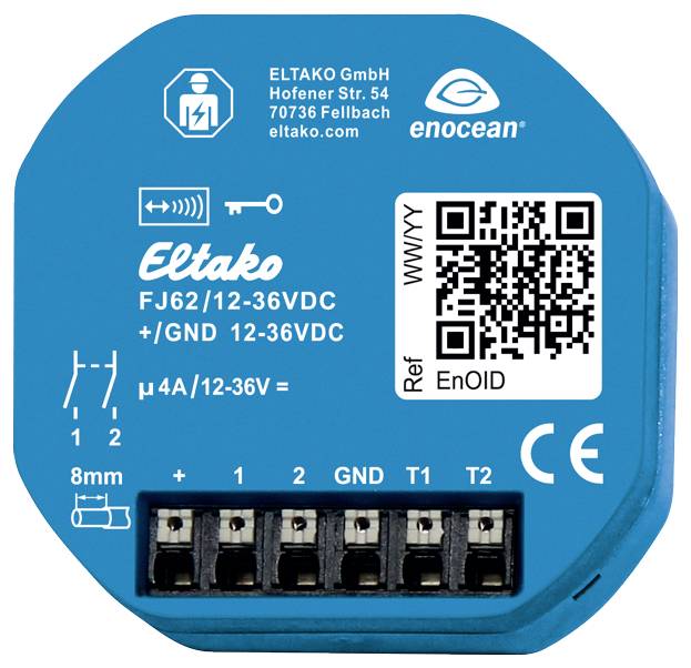 Eltako FJ62/12-36VDC Funk Jalousie-/Rollladenaktor Unterputz