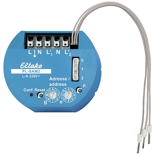 Eltako PL-SAM2 Jalousieaktor Unterputz Schaltleistung (max.) 650W Eltako PL-SAM2 Jalousieaktor Unterputz Schaltleistung (max.) 650W