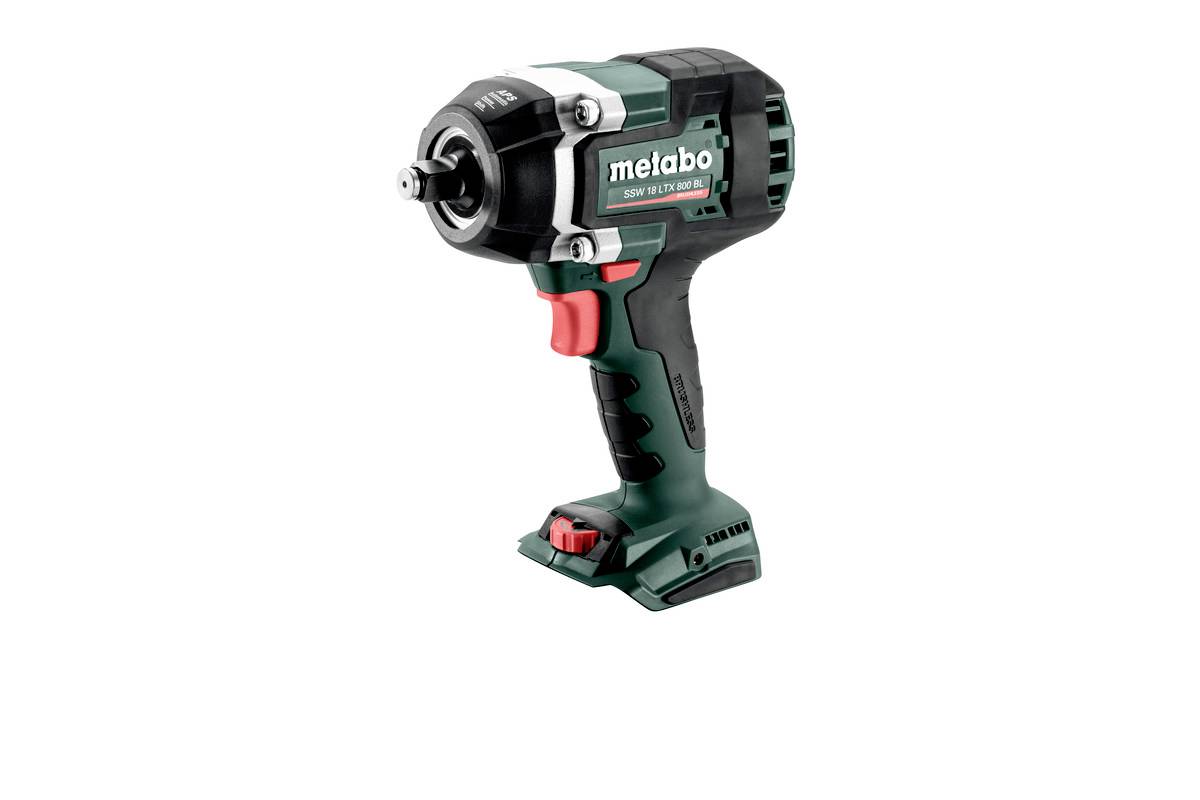 Metabo SSW 18 LTX 800 BL 602403840 Akku-Schlagschrauber 800 Nm 18V Anzahl mitgelieferte Akkus 0 ohne Akku, ohne Ladegerät