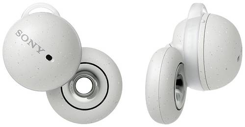 Sony LinkBuds In Ear Headset Bluetooth® Stereo Weiß Mikrofon-Rauschunterdrückung Headset, Ladecas