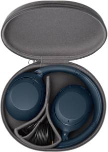 Sony WH-XB910N Over Ear Headset Bluetooth® Stereo Blau Noise Cancelling Headset, Lautstärkeregelung, Schwenkbare Ohrmuscheln