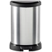 Curver DECO Bin 240568 Mülleimer 15l (B x H x T) 303 x 448 x 268mm Silber, Schwarz 1St. Curver DECO Bin 240568 Mülleimer 15l (B x H x T) 303 x 448 x 268mm Silber, Schwarz 1St.