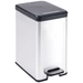Curver DECO Bin 240639 Mülleimer 25l (B x H x T) 250 x 450 x 420mm Silber, Schwarz 1St. Curver DECO Bin 240639 Mülleimer 25l (B x H x T) 250 x 450 x 420mm Silber, Schwarz 1St.