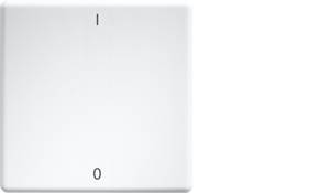 Weiße Würfel-Grafik mit '1' oben und '0' unten, Darstellung eines Schaltersymbols.