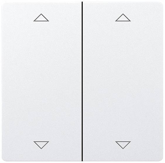 Eltako DW-F4FT65-wg-2P Funk Doppel-Schalterwippe