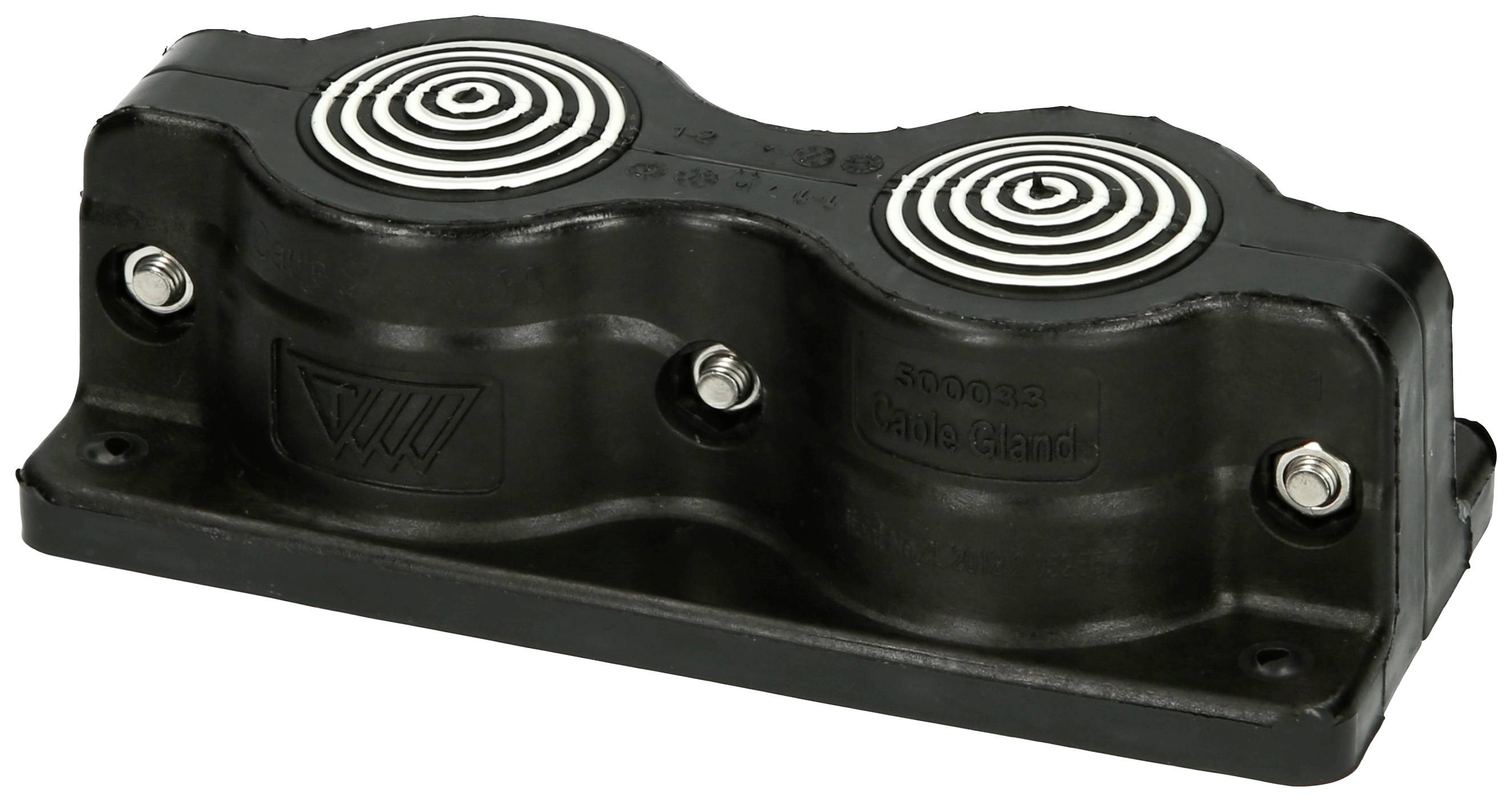 Trelleborg SCG 2 (3-35) IP55 | TPE | Screw Kabeldurchführung TPE Schwarz 1St.