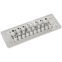 Trelleborg MH-24 F 30-3 LIGHT GREY UL94 V-0 IP65 | TPE | Screw Durchführungsplatte TPE Grau 1St. Trelleborg MH-24 F 30-3 LIGHT GREY UL94 V-0 IP65 | TPE | Screw Durchführungsplatte TPE Grau 1St.