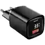 Eaxus Dual Port USB Ladegerät 33W 1x USB-A, 1x USB-C® Schwarz Innenbereich Eaxus Dual Port USB Ladegerät 33W 1x USB-A, 1x USB-C® Schwarz Innenbereich