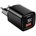 Eaxus Dual Port USB Ladegerät 33W 1x USB-A, 1x USB-C® Schwarz Innenbereich Eaxus Dual Port USB Ladegerät 33W 1x USB-A, 1x USB-C® Schwarz Innenbereich
