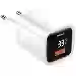 Eaxus Dual Port USB Ladegerät 33W 1x USB-A, 1x USB-C® Weiß Innenbereich Eaxus Dual Port USB Ladegerät 33W 1x USB-A, 1x USB-C® Weiß Innenbereich
