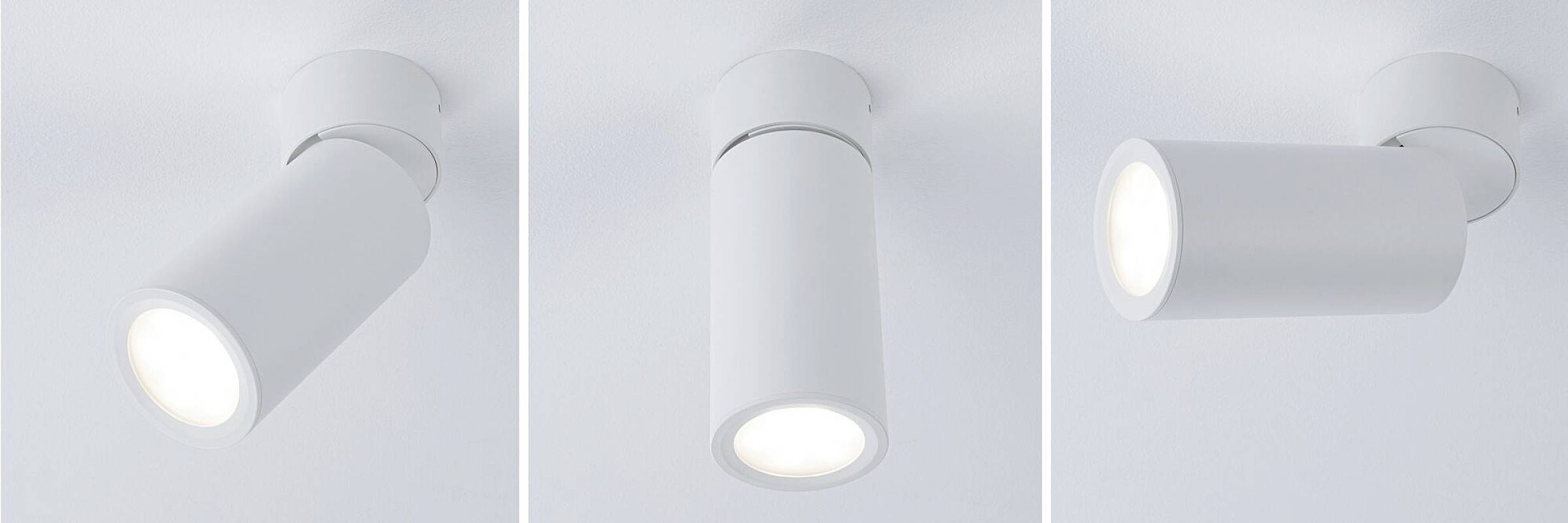 Paulmann Turnal Coin 3SD ABL weiß 93087 LED-Aufbauleuchte LED 6W Weiß (matt)