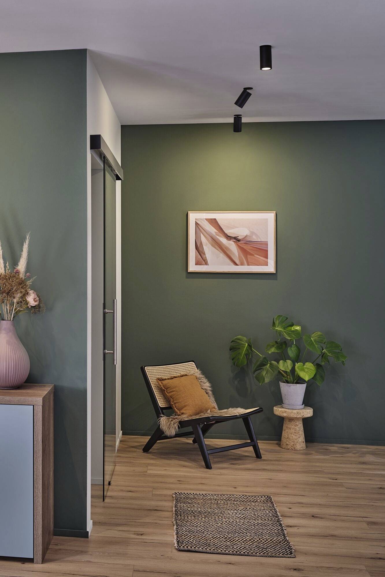 Paulmann Turnal Coin 3SD EBL schwarz 93088 LED-Einbauleuchte LED 6W Schwarz (matt)