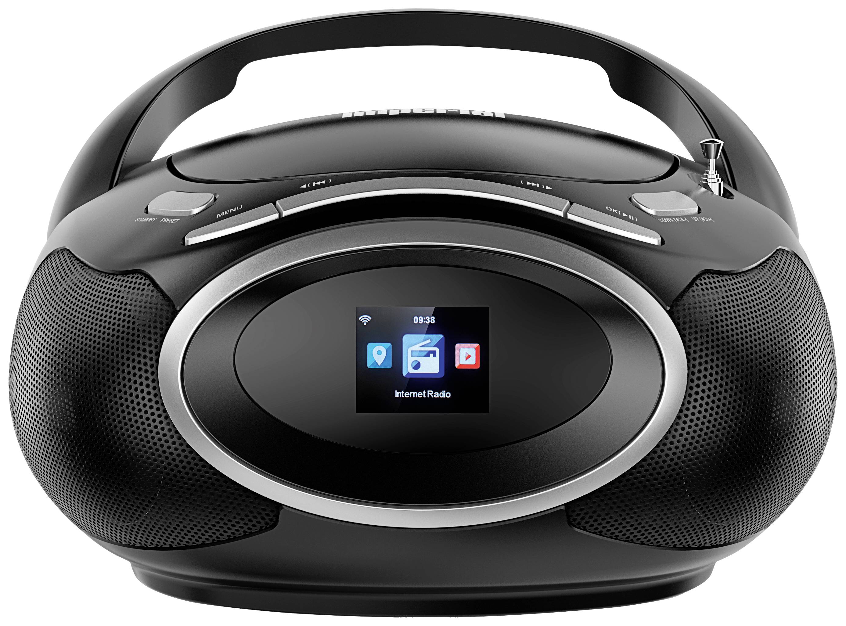 Imperial DABMAN PBB 3 Tischradio DAB+, UKW, Internet Bluetooth®, CD, Internetradio Inkl. Fernbedien