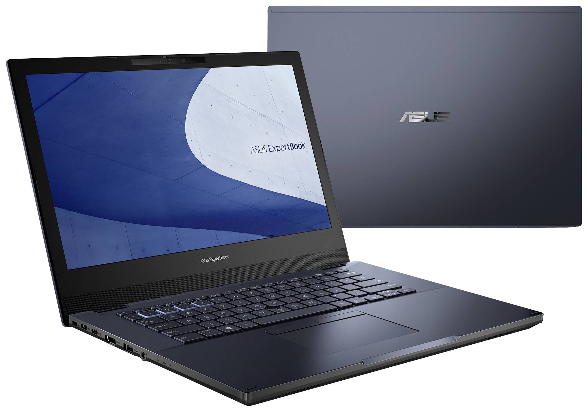 Asus Notebook ExpertBook L2 L2402CYA-EB0146X 35.6 cm (14 Zoll) Full HD AMD Ryzen 5 5625U 16 GB RAM 512 GB SSD Deutsch, QWERTZ Schwarz 90NX04R