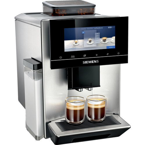 Siemens Hausgeräte EQ900 TQ903D03 Kaffeevollautomat Edelstahl