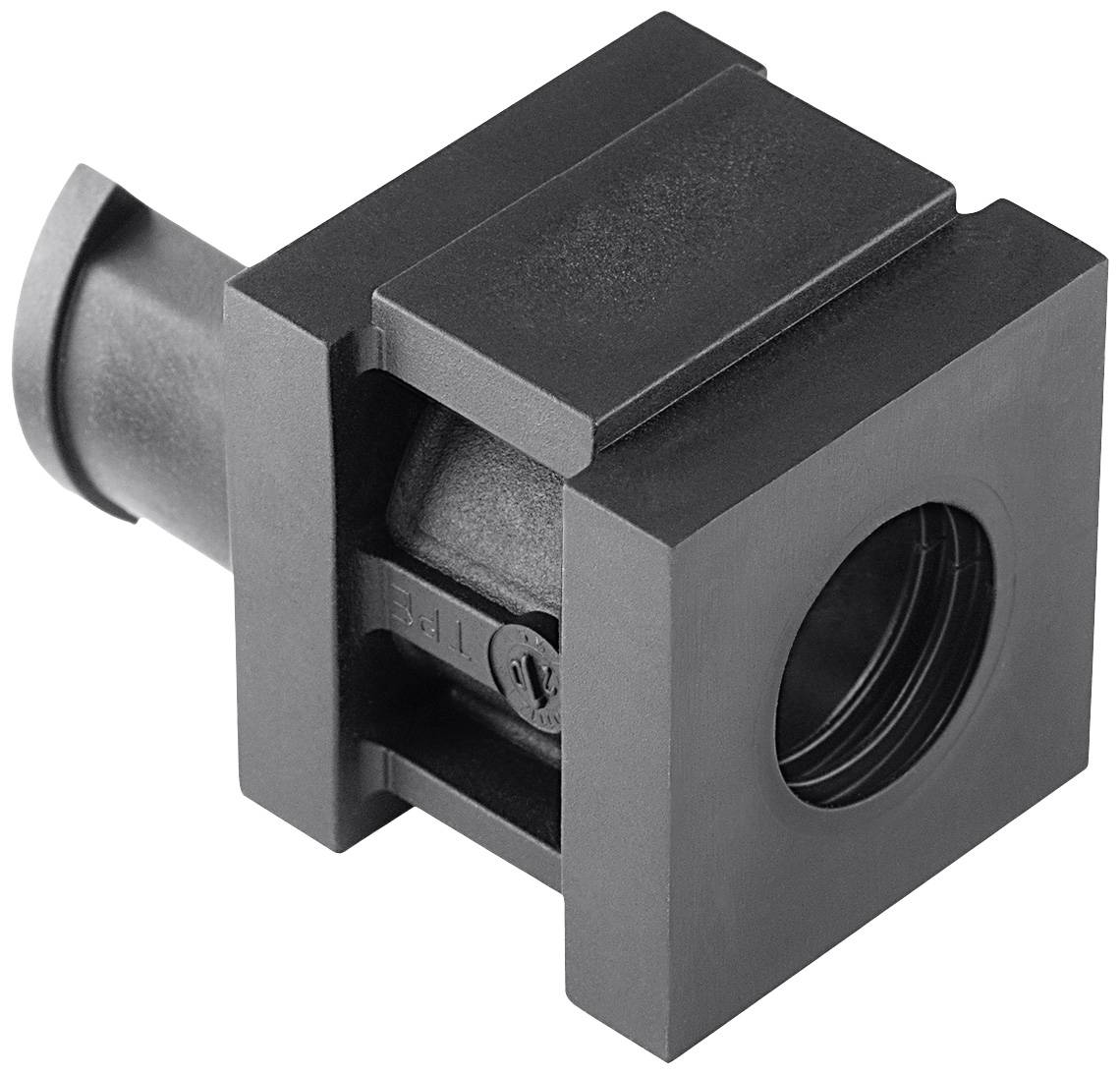 HellermannTyton VP-S_11-12_Ins-sgl-PL-BK (20) Einfachtülle halogenfrei Kunststoff Schwarz 20 St.